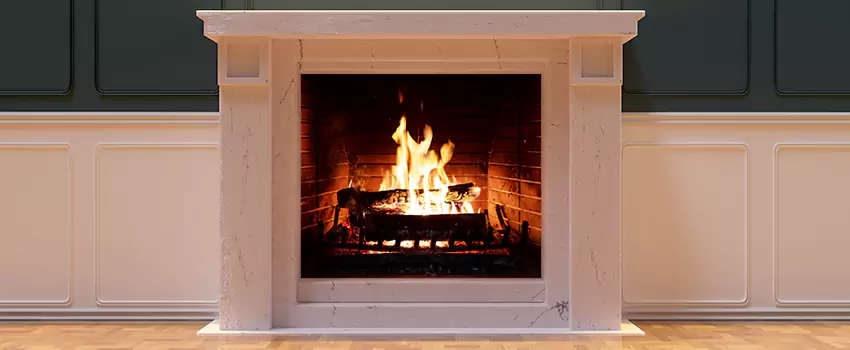 Decorative Electric Fireplace Installation in Round Rock, Texas