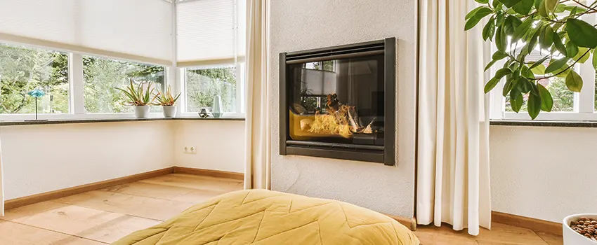 Residential Fireplace Ceramic Glass Installation in Round Rock, TX
