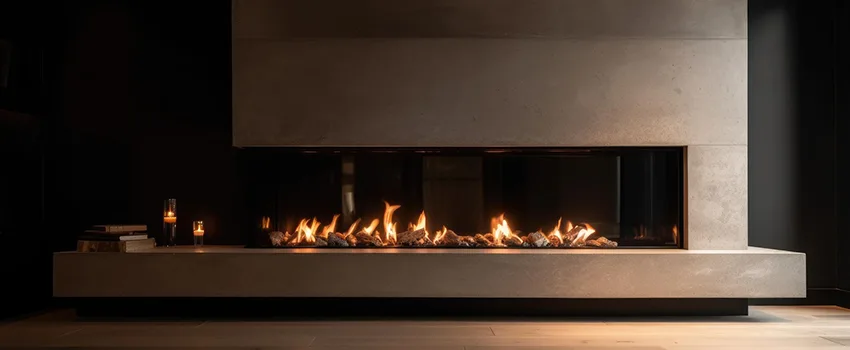 Gas Fireplace Ember Bed Design Services in Round Rock, Texas