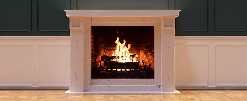 Open Flame Wood-Burning Fireplace Installation Services in Round Rock, Texas