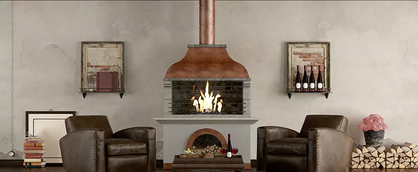 Thelin Hearth Products Providence Pellet Insert Fireplace Installation in Round Rock, TX