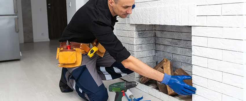 Fireplace Damaged Damper Frame Repair Services in Round Rock, Texas