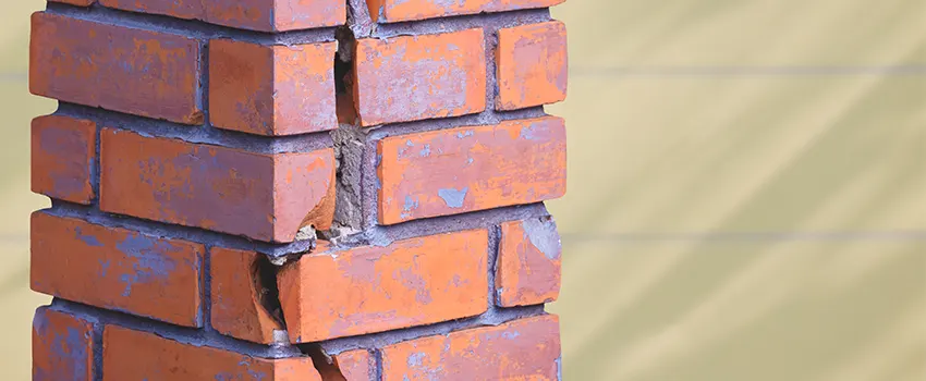 Repairing Cracked Porcelain Tiles for Fireplace in Round Rock, TX